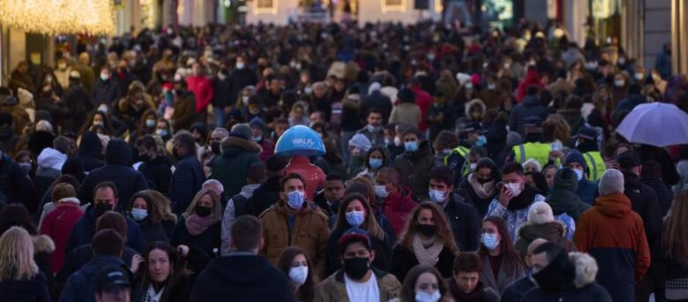 Ιταλία: 180.000 νέα κρούσματα της Όμικρον σε μια ημέρα
